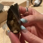 熟成鮨 万 - シャリと海苔のテイスティング