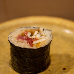 うを徳 - 2021.5 太巻き（本鮪、ウニ、穴子、干瓢）