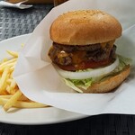 ムースヒルズバーガー - ダブルチーズバーガー