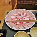 しゃぶしゃぶ・日本料理 木曽路 - 黒豚しゃぶしゃぶ