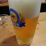 岸田屋 - 生ビール大(2012.10)