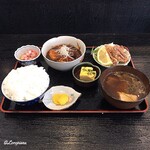 Ajinomise Iwashi - 名残り かき土手味噌炊き定食