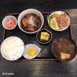 味の店 いわし - 名残り かき土手味噌炊き定食