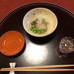 虎屋 壺中庵 - 鮑が柔らかくて旨い。ジュンサイは味が付いてない＾＾