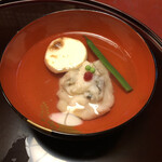 虎屋 壺中庵 - 鰻の真薯の椀