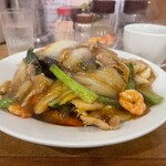 南海飯店 - かたい焼ソバ