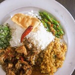 スパイス計画 - 私の盛り付け・妙にお行儀がいい笑