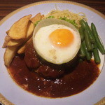 洋風ハンバーグステーキ