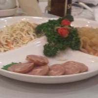 後楽園飯店 - 冷製前菜三種盛り合わせと自家製釜焼きチャーシュー