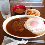 Shabutarou - 牛ステーキカレー   ￥2400❌ ￥1100ステーキ300ｇ