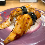 回転寿し トリトン - 【2021年05月】穴子＠308円。