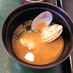 四季旬彩 ニュー池田 - アサリのお味噌汁