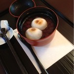 茶寮 宝泉 - ぜんざい1050円