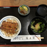 富士栄 - うなぎミニ丼（1,540円）