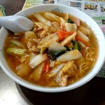 中華 渓竜 - 五目あんかけラーメン(税込850円)