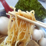 麺カフェ ひまわり - 美味しい細麺