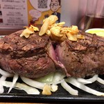 いきなりステーキイオンモール旭川西店 - 焼き上がり