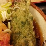 そばよし - ちくわ天アップ
