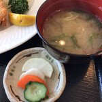 くまもと中央カントリークラブ - アジフライ定食