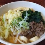 源氏 - 肉うどん450円