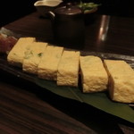 Torizamurai - 鶏そぼろと長葱が入った厚焼き玉子
