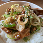 熊本ラーメン かすみ - ネギチャーシュー丼