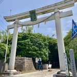 Chuukasoba Hamadaya - 【観光情報】ひたちなか市「酒列磯前(さかつらいそさき)神社」大鳥居