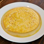 ラ・カーサ・ディ・テツオ オオタ - 『産みたての卵とホワイトアスパラガスのスパニッシュオムレツ』