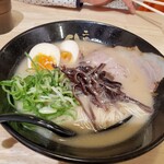 らーめん二男坊 - 半熟煮卵ラーメン