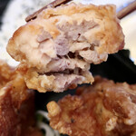Shimmatsu - 信玄鶏もも唐揚げ弁当・ニンニク味（520円）