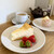 Kew - 料理写真:ベイクドチーズケーキ、カスタードドーナツ、キャンベルズティー♡
