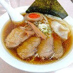 郡山駅前ラーメン 角麺 - 