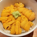 麺屋 六感堂 - 原価割れ うに丼