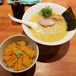 麺屋 六感堂 - THE RAMEN うにぼし＋うに丼
