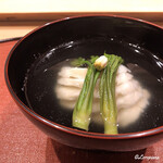 御料理 寺沢 - 鮎魚女と漉油の椀
