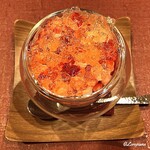 御料理 寺沢 - ｲﾁｺﾞと小豆のﾌﾞﾗﾝﾏﾝｼﾞｪ