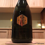 御料理 寺沢 - 楯野川無我 ﾌﾞﾗｯｸﾎﾞﾄﾙ純米大吟醸 生酒