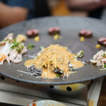 スタミナ苑 - 常連コース・蒸し物