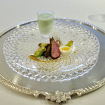 銀座 ハプスブルク・ファイルヒェン - キッチンからのご挨拶。