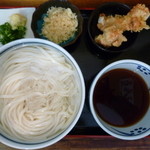 瀬戸内製麺710 - 冷やしうどん（とり天トッピング）