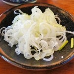 そば屋 長森 - これも旨い「薬味」柚子入りです(10/9UP)