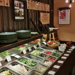 鍋ぞう - 野菜バイキング