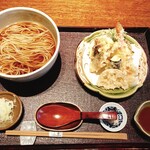 手打ち蕎麦 三乗 - 天麩羅蕎麦