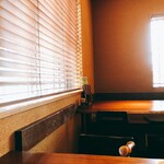 手打ち蕎麦 三乗 - テーブル席