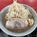 ラーメン もっけだの - ラーメン普通ヤサイマシニンニク