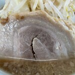ラーメン もっけだの - ラーメン普通ヤサイマシニンニクの豚