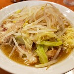 麺屋 長次郎 - 豚麺ミニ(ニンニク·アブラ) 700円