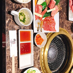 Yakiniku Dainingu Hakuri San - 赤身ランチ