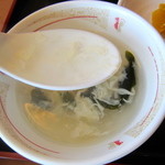 長楽 - 味が薄いスープ