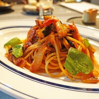 GRIGLIA Pagina - オフィアグリル野菜のトマトスパゲティオルトラーナ